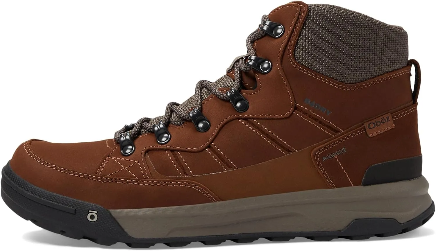 Oboz Men's Burke Mid Leather B-Dry Waterproof Hiking Boot