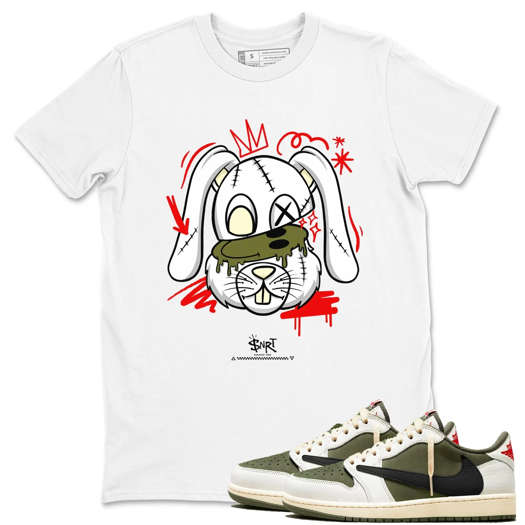Olive Tees Air Jordan Medium Popular pick 1 Scott Bunny SNRT Travis Crazy Sneaker - Friendly assistance