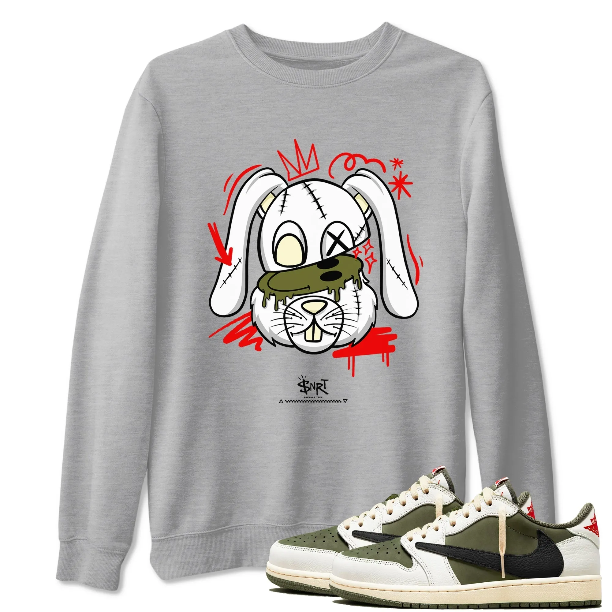 Olive Tees Air Jordan Medium Popular pick 1 Scott Bunny SNRT Travis Crazy Sneaker - Friendly assistance