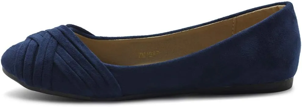 Ollio Women's Ballet Shoe Cute Casual Comfort Flat