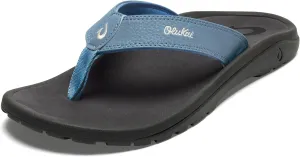 OLUKAI Ohana Men's Beach Sandals, Water Resistant Flip Flops, Arch Support & Comfort Fit, Lightweight & Durable, Enhanced Grip & Traction