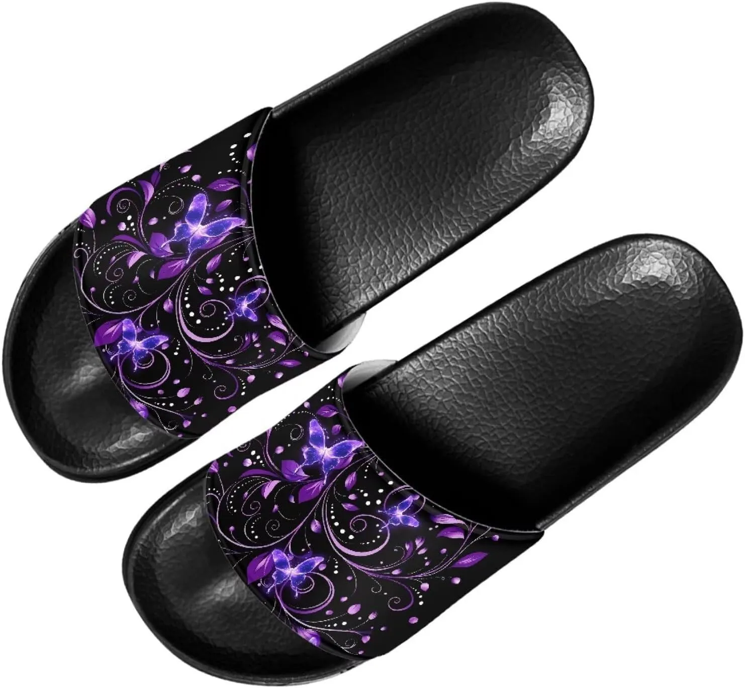 Open Toe Slippers for Women Rubber Slides Womens Sandal Slippers
