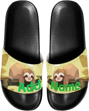 Open Toe Slippers for Women Rubber Slides Womens Sandal Slippers