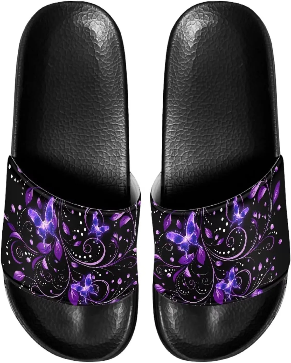 Open Toe Slippers for Women Rubber Slides Womens Sandal Slippers