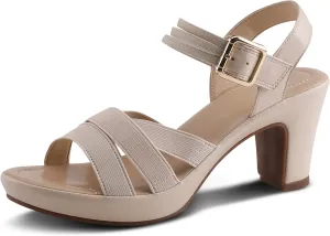 PATRIZIA Women's Neesa-Stretch Slingback Sandal