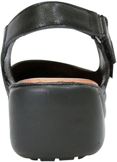 Peerage Kylie Women's Wide Width Comfort Leather Slingback Shoes