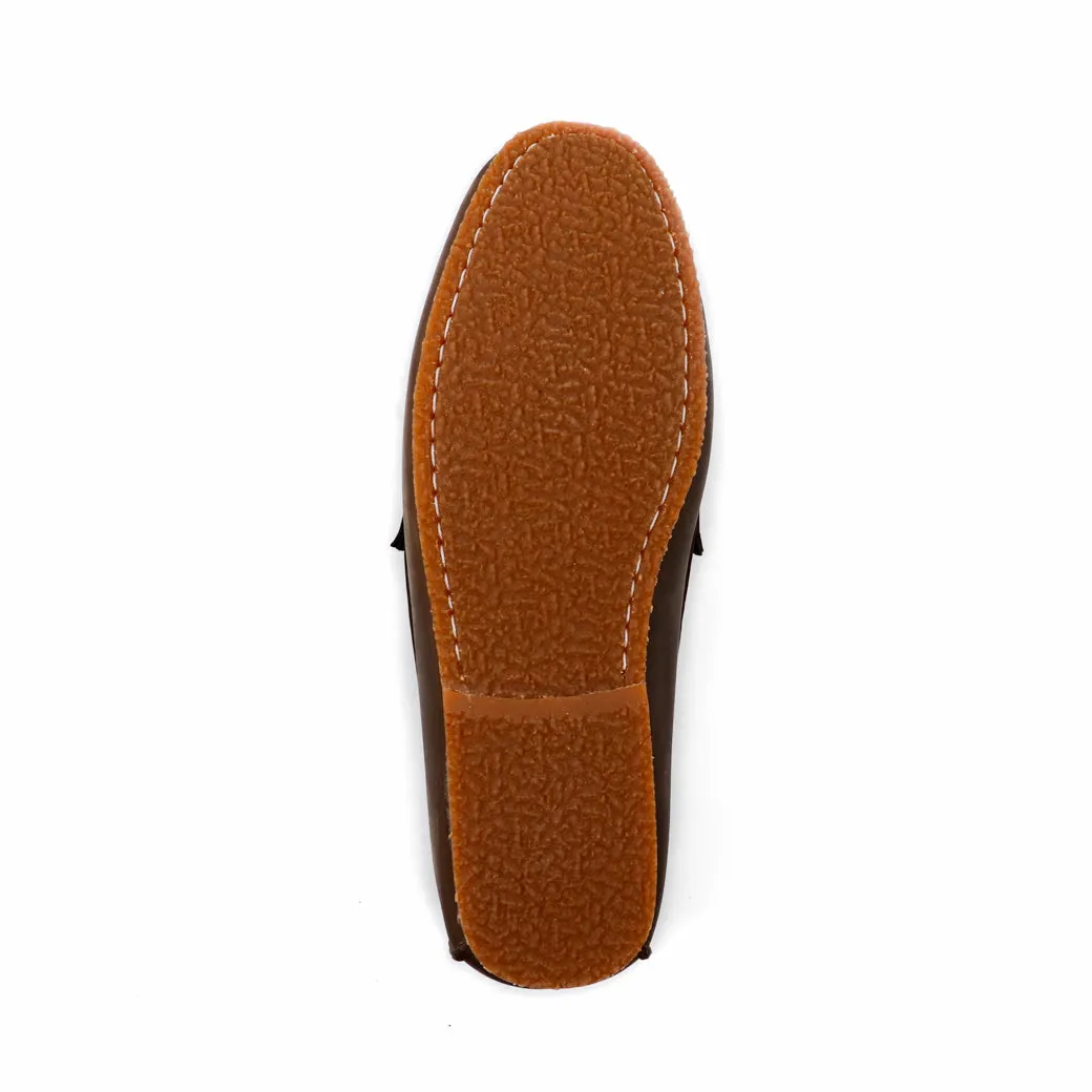 Penny Loafer Dark Natural Nubuck