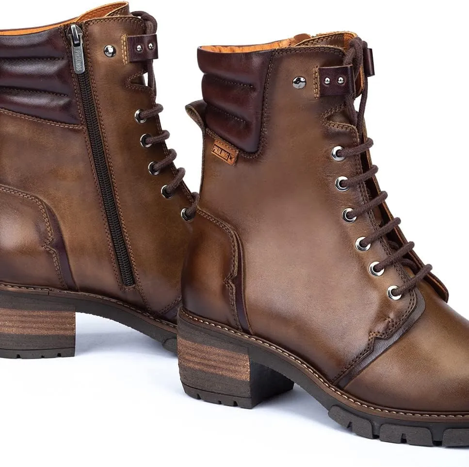 PIKOLINOS High-Heel Ankle Boot Leather San Sebastia for Woman