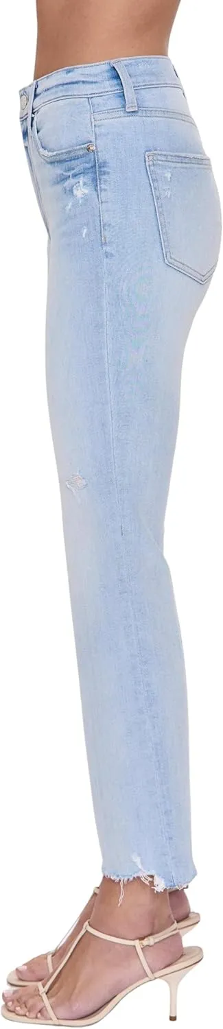 Pistola Denim Women's Lennon High-Rise Cropped Boot Cut Jeans