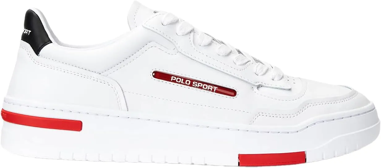 POLO RALPH LAUREN Boy's Leather-ps 300-sneakers-low Top Lace Sneaker