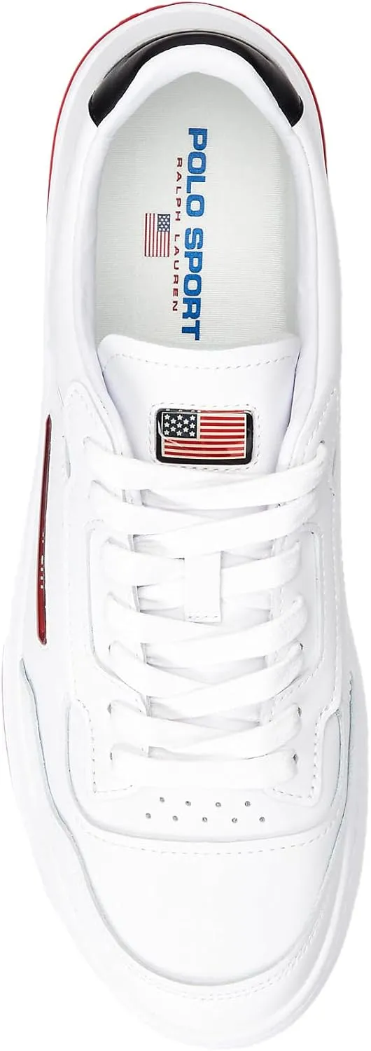 POLO RALPH LAUREN Boy's Leather-ps 300-sneakers-low Top Lace Sneaker
