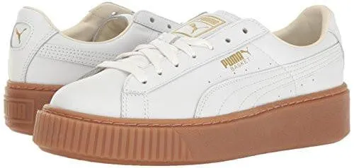 Puma Basket Core Platform Puma Whitepuma White 85 M Us