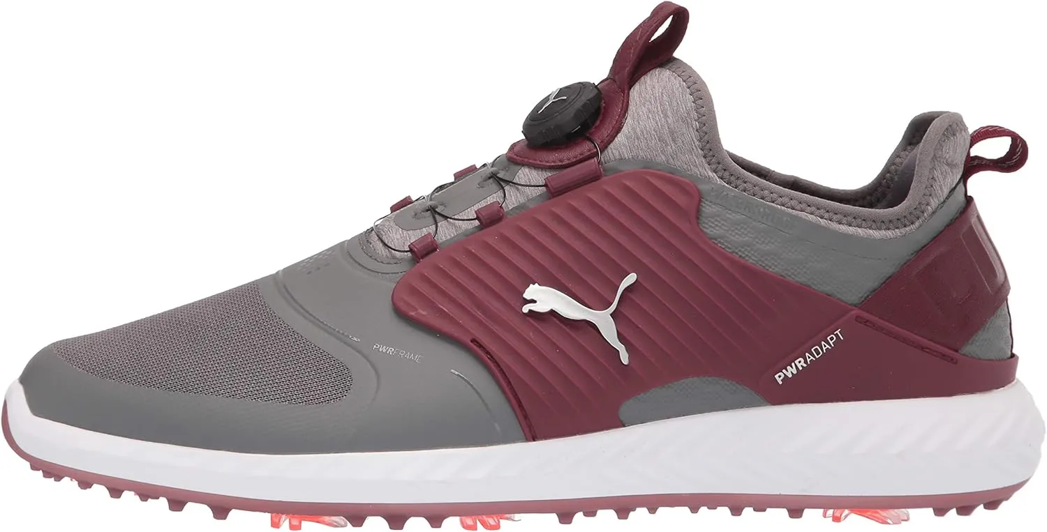 PUMA GOLF Men's Ignite Pwradapt Caged Disc Golf Shoe