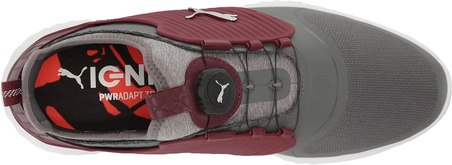 PUMA GOLF Men's Ignite Pwradapt Caged Disc Golf Shoe