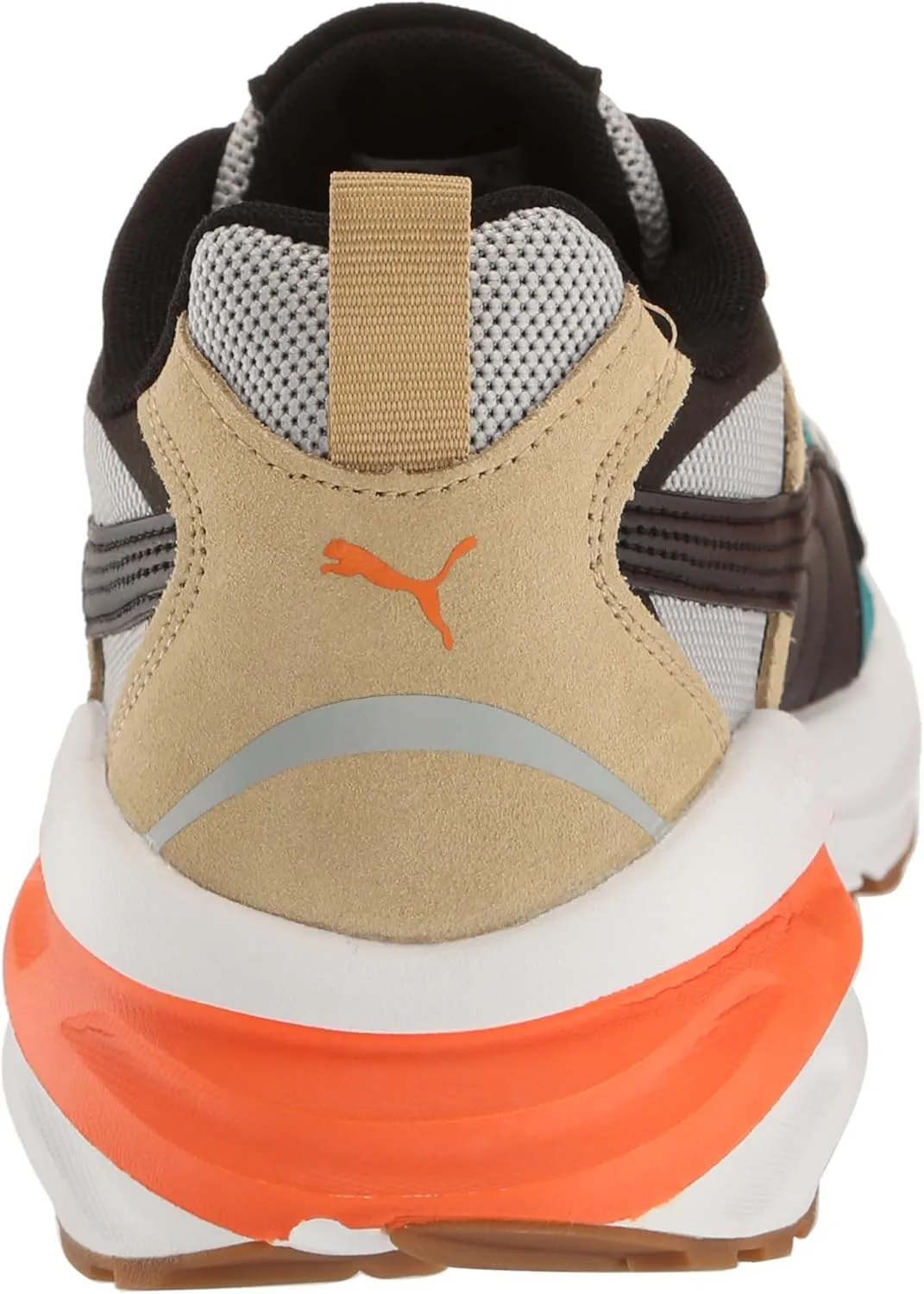 PUMA Men's Sneaker Hypnotic Leather Shoes, Black-Strong Gray, 10.5