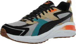 PUMA Men's Sneaker Hypnotic Leather Shoes, Black-Strong Gray, 10.5