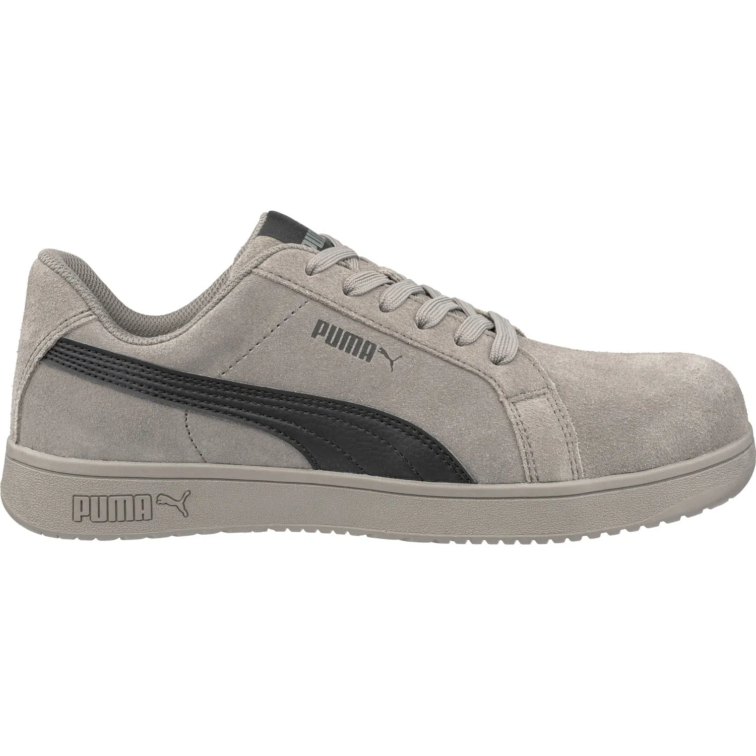 Puma Safety Womens Iconic Low ASTM EH SR Stone Suede Heritage Work Shoes