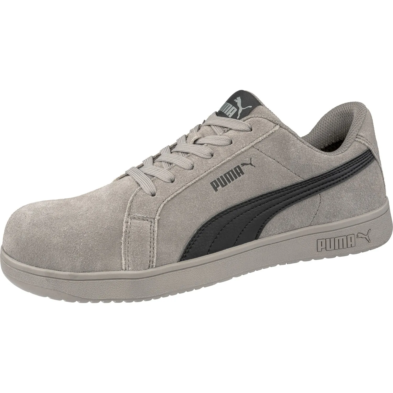 Puma Safety Womens Iconic Low ASTM EH SR Stone Suede Heritage Work Shoes