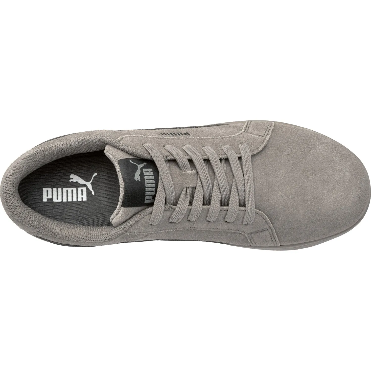 Puma Safety Womens Iconic Low ASTM EH SR Stone Suede Heritage Work Shoes