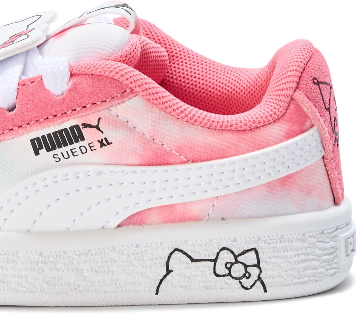 PUMA Unisex-Child Suede XL Hello Kitty and Friends Alternative Closure (Toddler) Sneaker