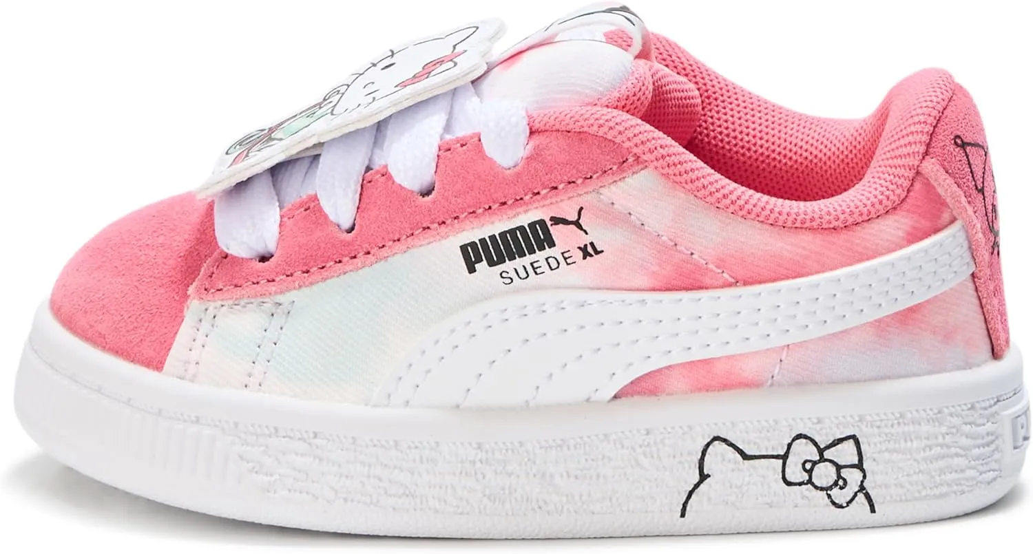 PUMA Unisex-Child Suede XL Hello Kitty and Friends Alternative Closure (Toddler) Sneaker