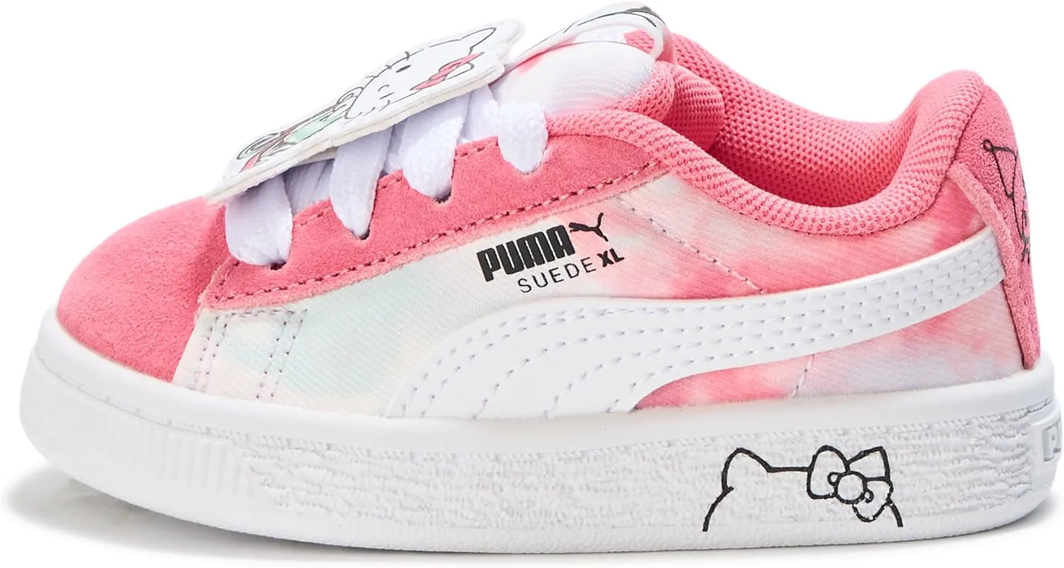 PUMA Unisex-Child Suede XL Hello Kitty and Friends (Little Kid) Sneaker