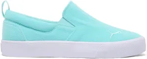 Puma Womens Bari Comfort Slip On Sneakers Shoes Casual - Blue - Size 9 M