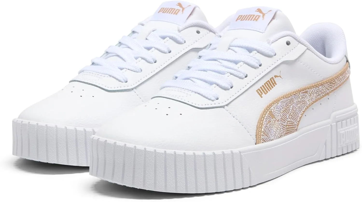 PUMA Women's Carina Leather Shoes Sneaker