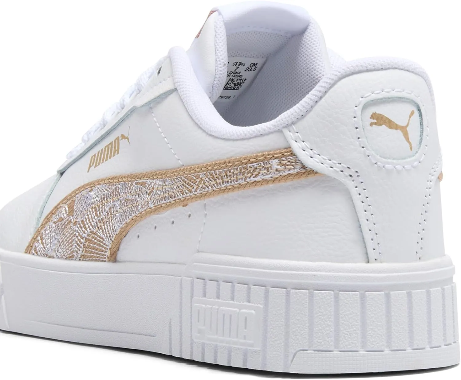 PUMA Women's Carina Leather Shoes Sneaker