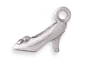 PW216-S: Charm High Heel Shoe Ant Pewter 13x15mm 1PC