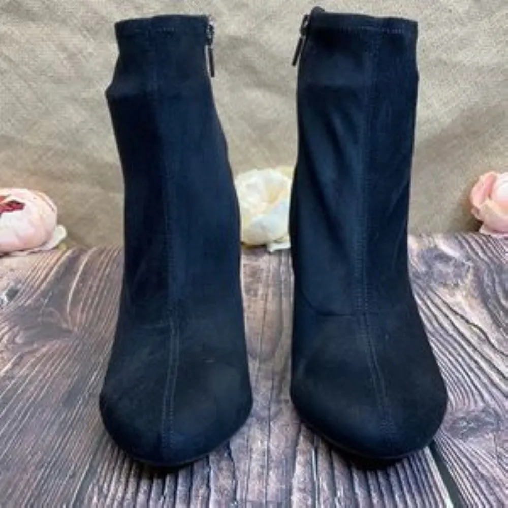REACTION Black  Time for Fun Ankle Bootie 10M