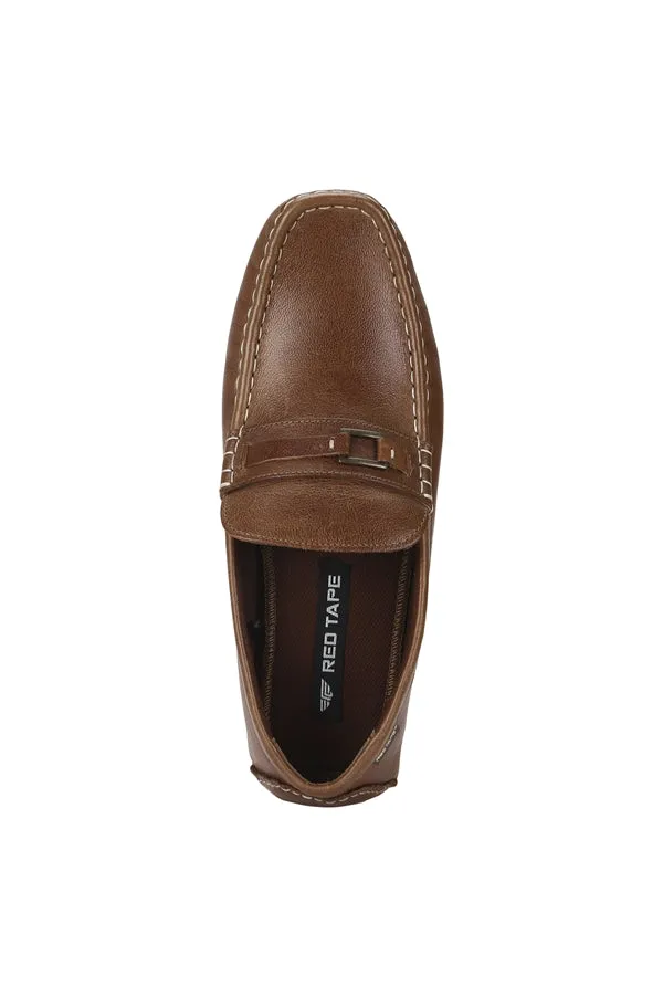 RedTape Men Black Driving Shoes