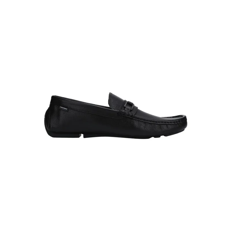 RedTape Men Black Driving Shoes