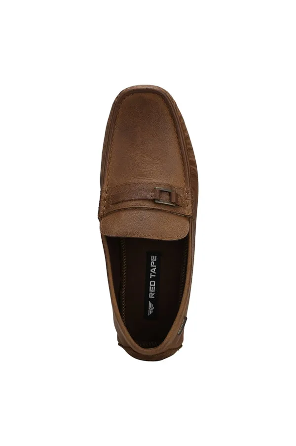 RedTape Men Black Driving Shoes