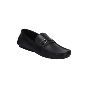 RedTape Men Black Driving Shoes