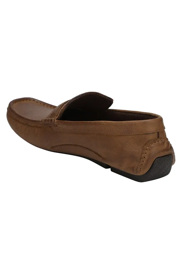 RedTape Men Black Driving Shoes