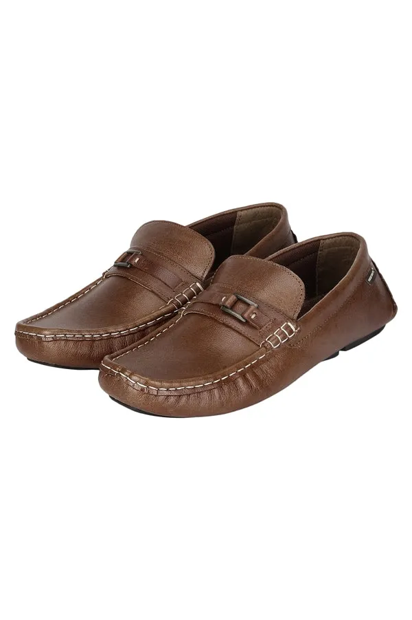 RedTape Men Black Driving Shoes