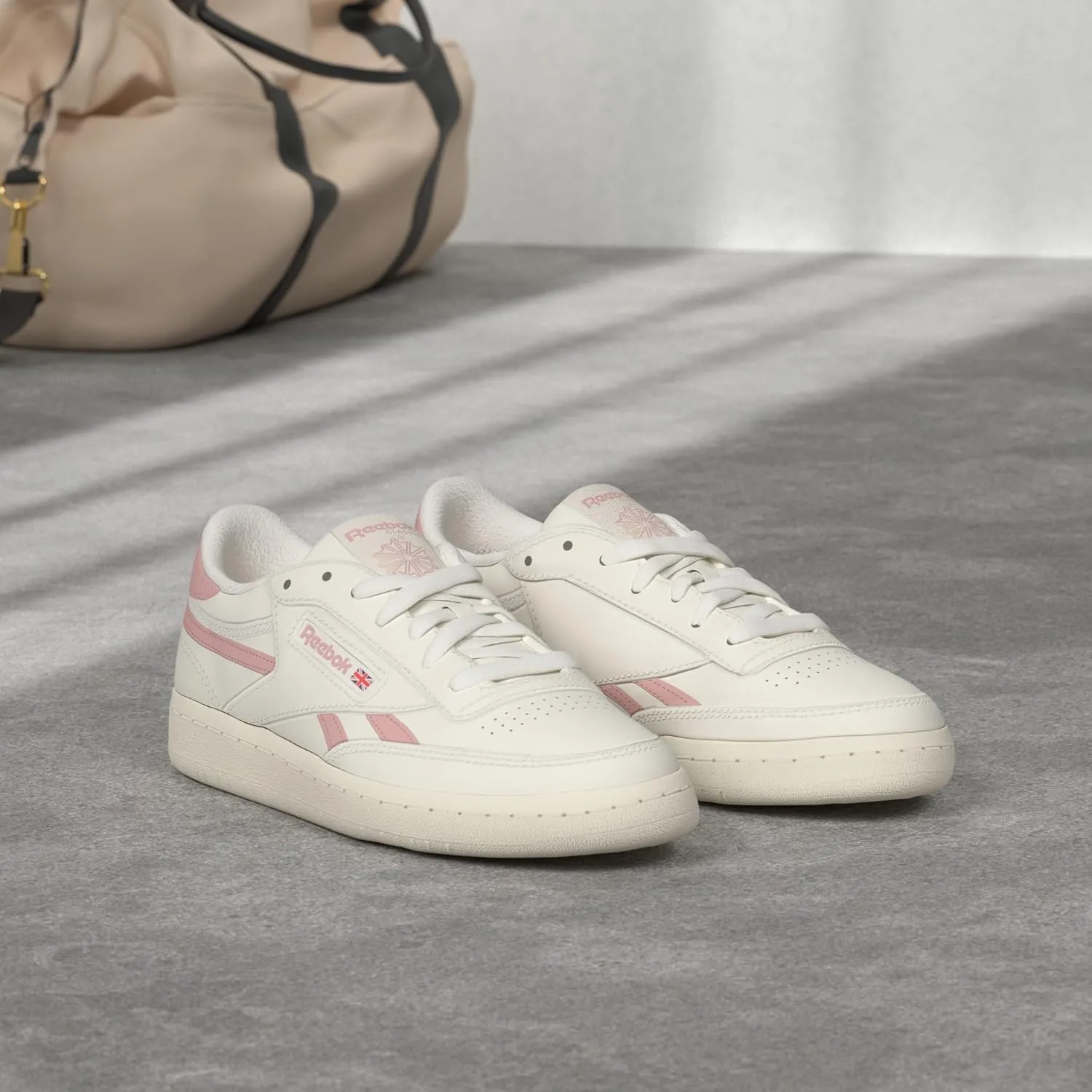 Reebok Club C Double Revenge Platform Tennis Shoes for Women, Fashion Womens Sneakers