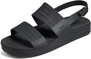REEF Water-Friendly Platform Sandal, Adjustable Strap
