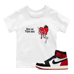Reimagined Technologically advanced Give Toe Sneaker Your Air Tees Black - Limited availability Soul Me SNRT Kids 1 Jordan
