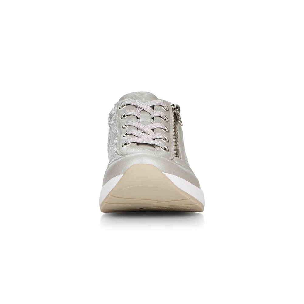 REMONTE R8912-40 GREY COMBI LACED SHOE