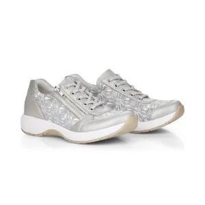 REMONTE R8912-40 GREY COMBI LACED SHOE