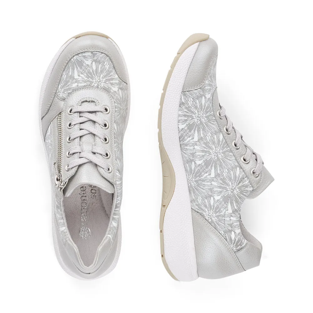 REMONTE R8912-40 GREY COMBI LACED SHOE
