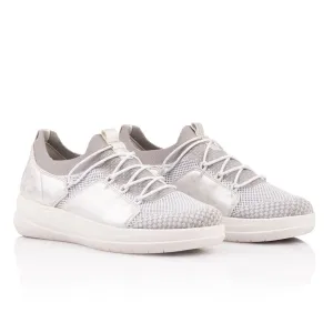 REMONTE R9605-42 LADIES GREY COMBINATION SLIP ON SHOES