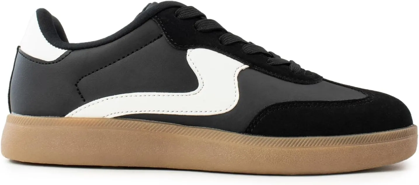 RF ROOM OF FASHION Women's Casual Low Top Trendy Fashion Sneakers Flats
