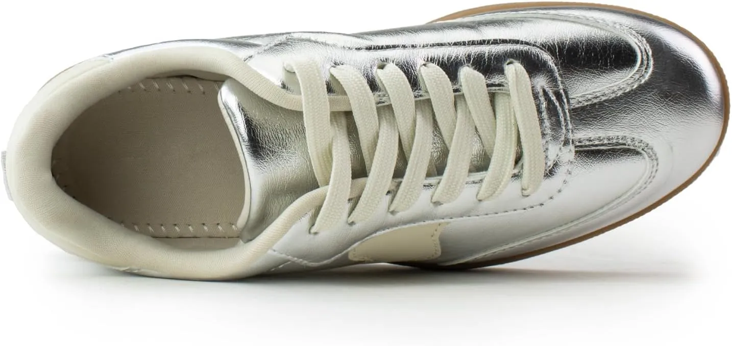 RF ROOM OF FASHION Women's Casual Low Top Trendy Fashion Sneakers Flats