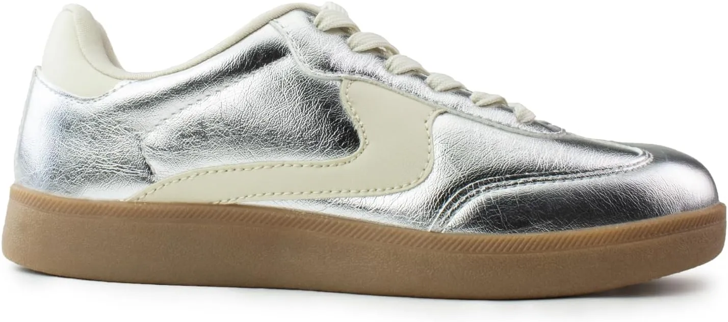 RF ROOM OF FASHION Women's Casual Low Top Trendy Fashion Sneakers Flats