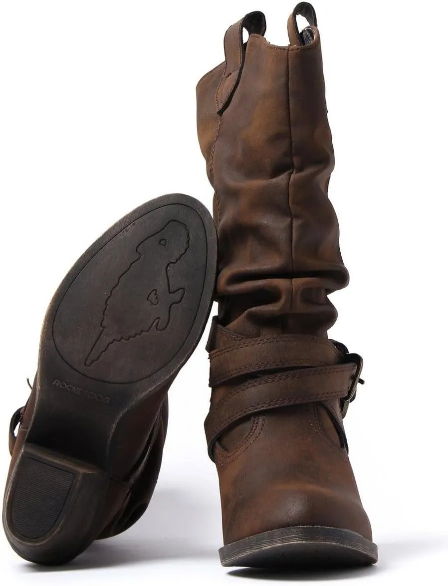 Rocket Dog Women's Calf Cowboy Boots
