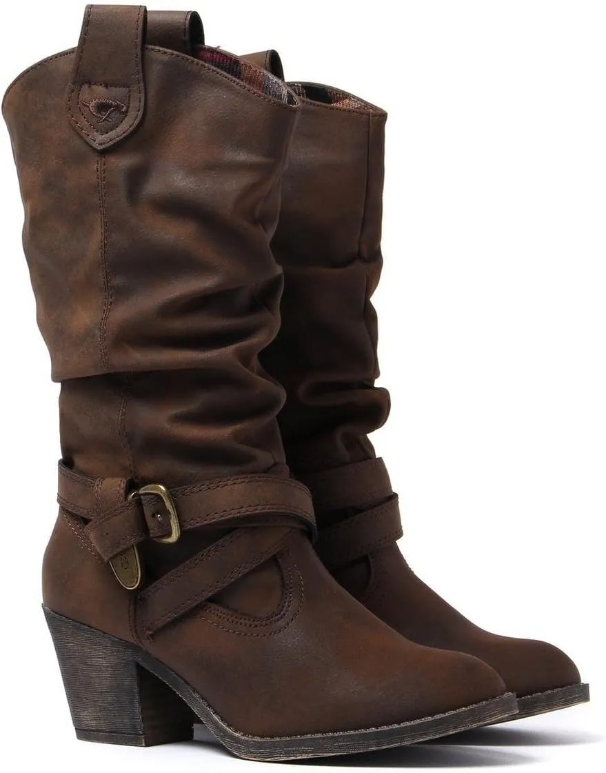 Rocket Dog Women's Calf Cowboy Boots