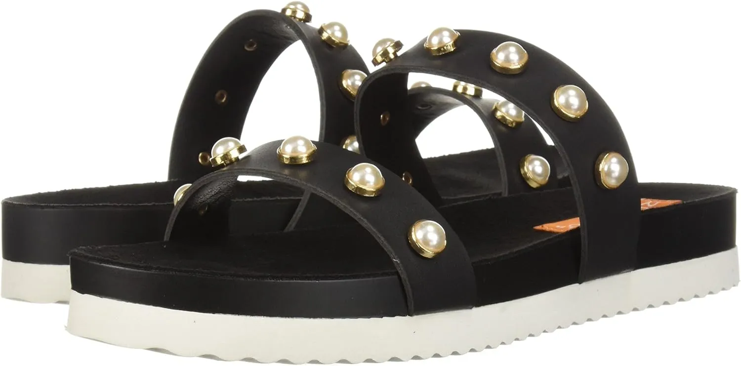 Rocket Dog Women's Lolly Austin Pu W/Pearls Sandal